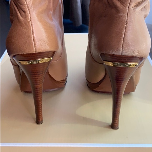 Michael Kors Western Bootie in Walnut - Picture 3 of 4
